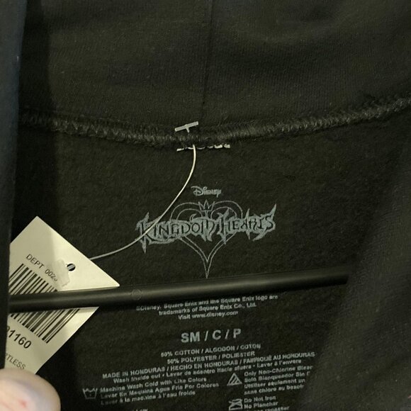 NWT Kingdom Hearts Heartless Hoodie - Picture 2 of 4